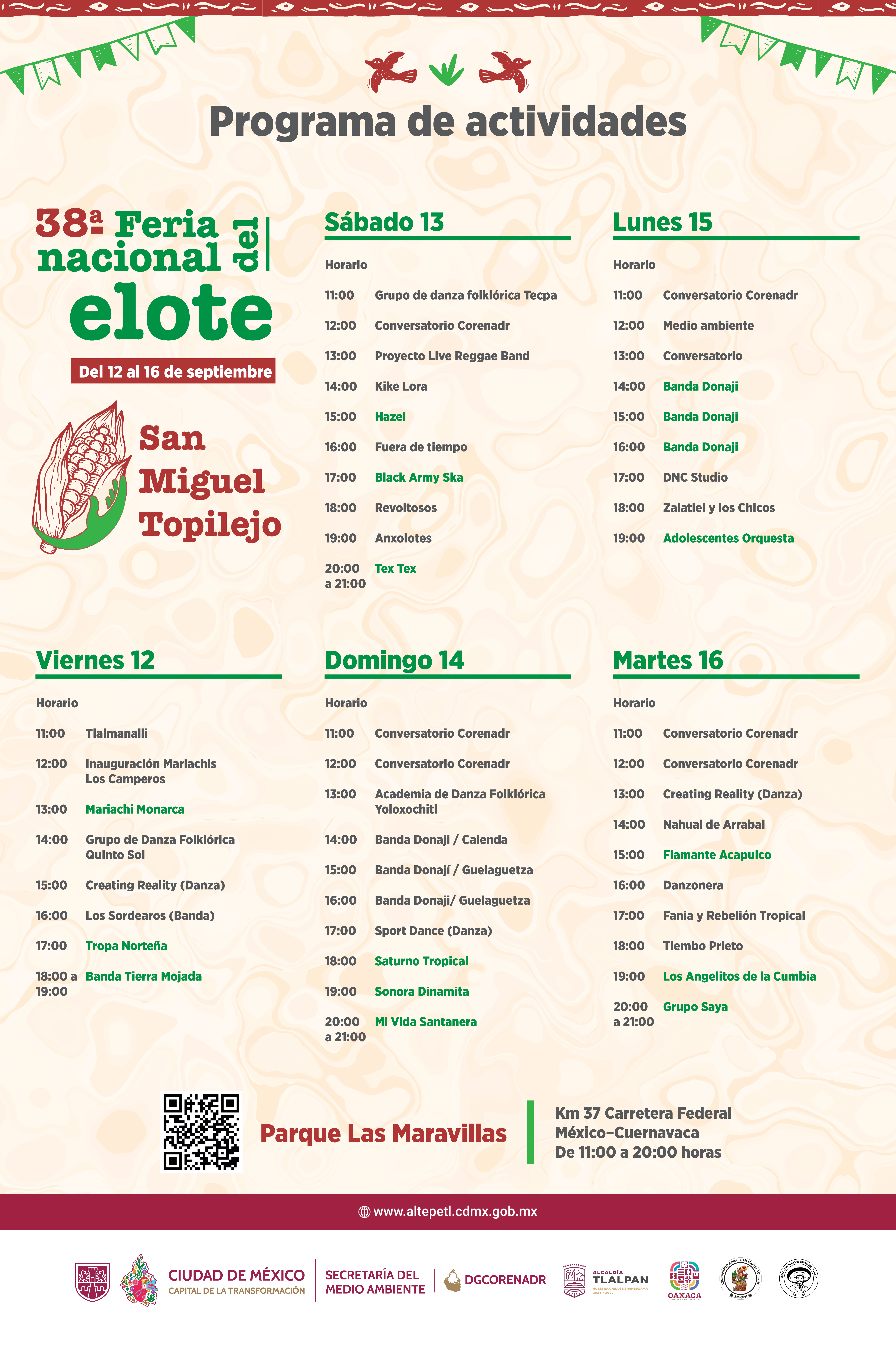 Programa Feria del Elote